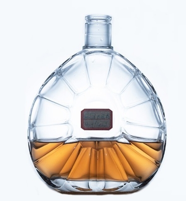 Bevande industriali bottiglia di vetro da 1 litro con tappo di whisky