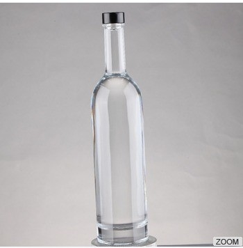 Bottiglie di liquore di vetro trasparenti da 750 ml per vodka whisky alcolici alcol