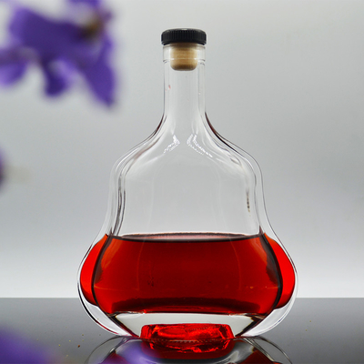 OEM/ODM accettabile bottiglia di vetro da 1 litro per liquori whisky gin tequila da professionista
