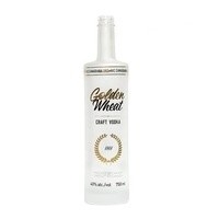 Bottiglie di vetro vuoto quadrate personalizzate con decal in argento elettroplata Capacità 1000ml