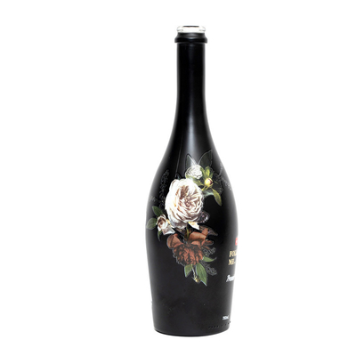 Bottiglie di vetro vuoto quadrate personalizzate con decal in argento elettroplata Capacità 1000ml