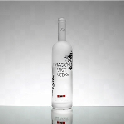 Super Flint Glass Collar 750ml Bottiglie di vodka con tipo di tenuta a vite in promozione