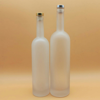 Bottiglie di vetro di vodka ghiacciata Termini FOB e materiale di alto pietra
