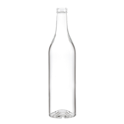 Capo di sughero sigillato Ruisheng 200 ml 500 ml 750 ml 1000 ml Bottiglia di vodka in vetro rotondo trasparente