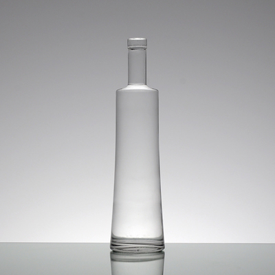 Bottiglia in vetro di liquore a sfera 750 ml con sughero 1 litro