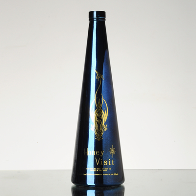 Materiale di vetro Super Flint 750 ml Bottiglie di vetro di vodka personalizzate per Shandong Yuncheng