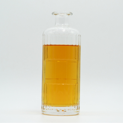 Bottiglia di liquore in vetro da 750 ml con forma unica e sigillatura Guala