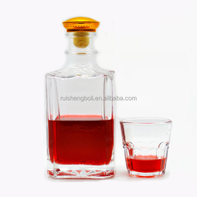 Decal Superficie Manipolazione 750 ml Vodka Whiskey Liquor Spirits Alcol Bottiglie di vetro