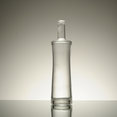 Materiale del colletto Bottiglia di vetro per vino con tappi e tappi 750 ml Bottiglia vuota di brandy Xo