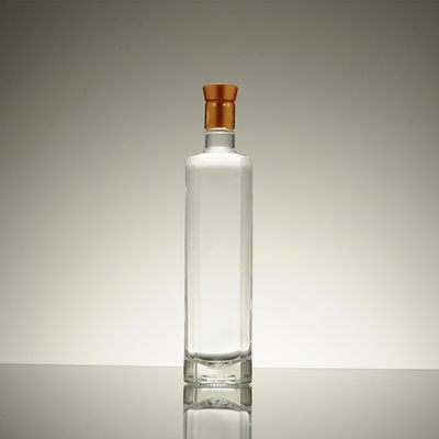 Materiale del colletto Bottiglia di vetro per vino con tappi e tappi 750 ml Bottiglia vuota di brandy Xo