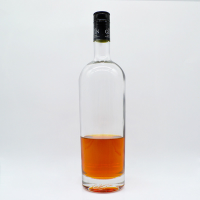 Stampa del logo su misura Mini bottiglia di vetro da 50 ml per Patron Tequila all'ingrosso 50cl 750ml Gin Vodka