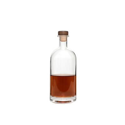Super Flint Glass 250ml 300ml 350ml 750ml 1l Bottiglie di liquore in vetro trasparente con tequila