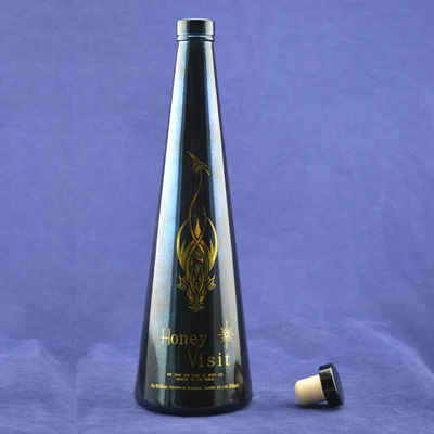 Super Flint Glass 250ml 300ml 350ml 750ml 1l Bottiglie di liquore in vetro trasparente con tequila