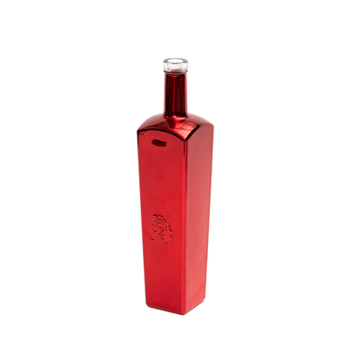 250 ml 500 ml 16 oz nero opaco scuro bottiglie di vetro di Boston per liquori vodka olio d'oliva