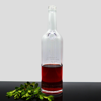 200 ml 375 ml 500 ml 700 ml bottiglie di vetro a sughero/viti per rum al brandy