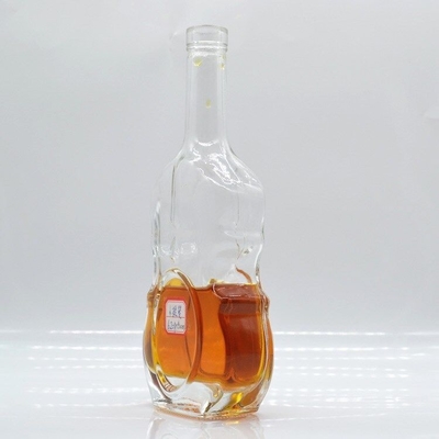 Big Good 700ml 750g imballaggio in vetro trasparente per biberon di forma speciale
