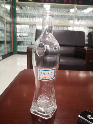 Flascia di vetro incisa per vodka/brandy/whisky 500 ml 700 ml