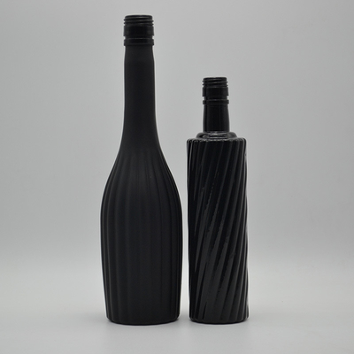 Bottiglia di vino di vetro ghiacciato personalizzata da 375ml a 750ml con pagamento T/T e altre funzionalità