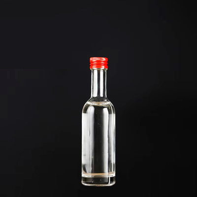 Popolari Mini Bottiglie di Alcol di Vetro Vuoto a Spray di Whisky con Materiale di Vetro Super Flint