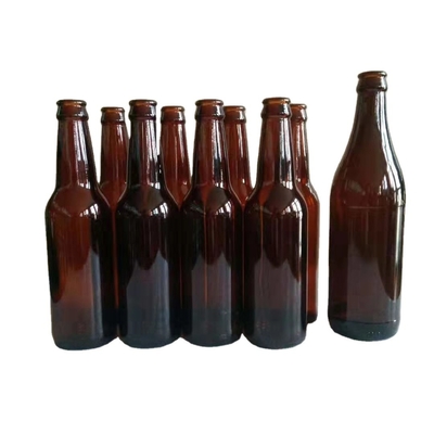 330 ml 500 ml Bottiglia a colori primari Capo corona Amber Liquore Birra Bottiglia in vetro per Direct