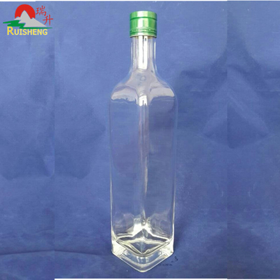 700 ml 750 ml Super Flint French Square Glass Bottle per Alcol Standard certificato SGS