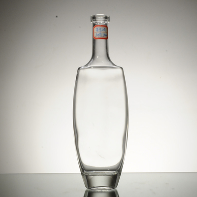 Materiale in vetro Super Flint 500ml 700ml 750ml Bottiglia vuota di liquore liquido per bevande