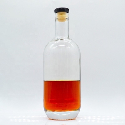 375ml 500ml 700ml 750ml Bottiglia di vodka decorativa personalizzata con tappi di sughero da OEM/ODM