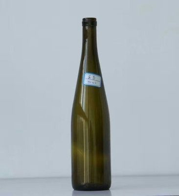Materiale di vetro in colore grezzo bottiglia di vino antica gelo profondo processo e TT termine di pagamento