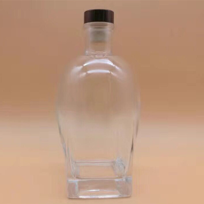 750 ml di bottiglie di liquore Super Flint vuote e chiare con peso/altezza personalizzato