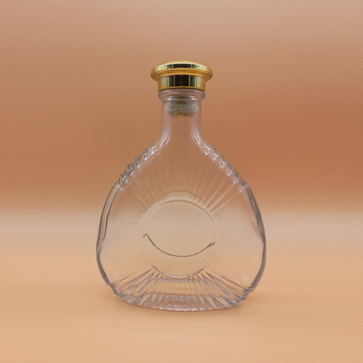 750 ml di bottiglie di liquore Super Flint vuote e chiare con peso/altezza personalizzato