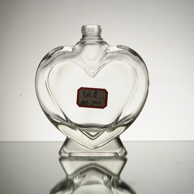 Disegno su misura quadrato in forma di animale 500 ml 750 ml bottiglia di vetro per brandy whisky vodka