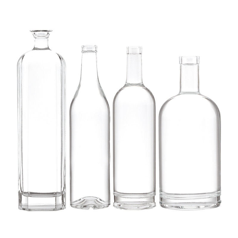 100 ml 375 ml 500 ml 700 ml 750 ml Custom Shape Clear Glass Bottle for in Energy Drinks
