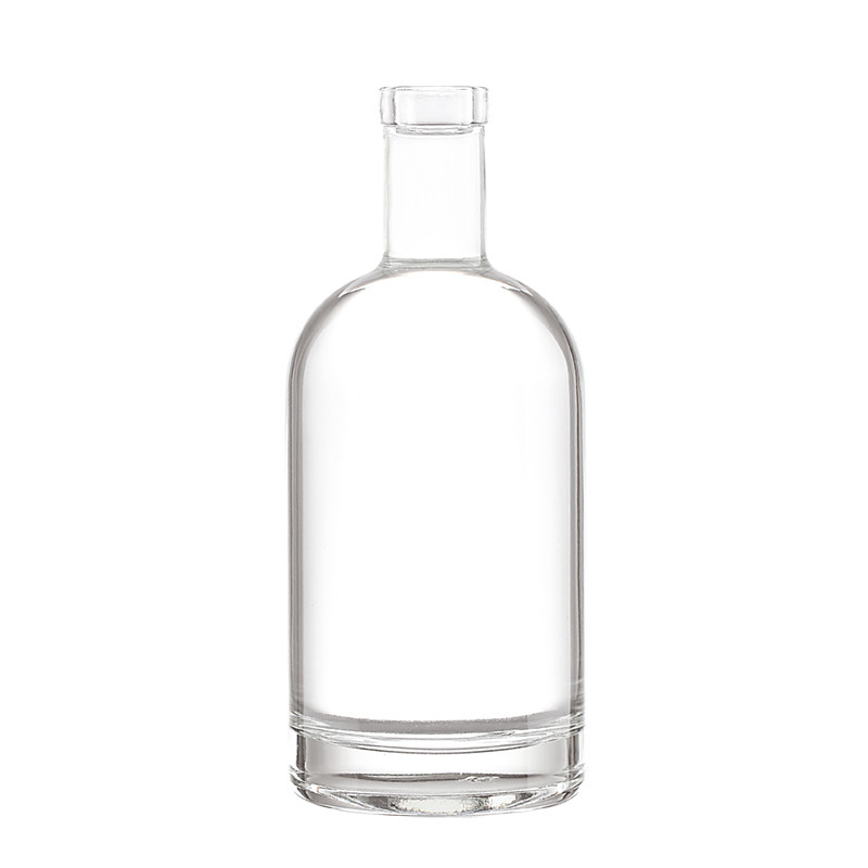 Super Flint Glass 750 ml Bottiglia per bevande 500 ml Brandy Spirit Liquor e 375 ml Vodka