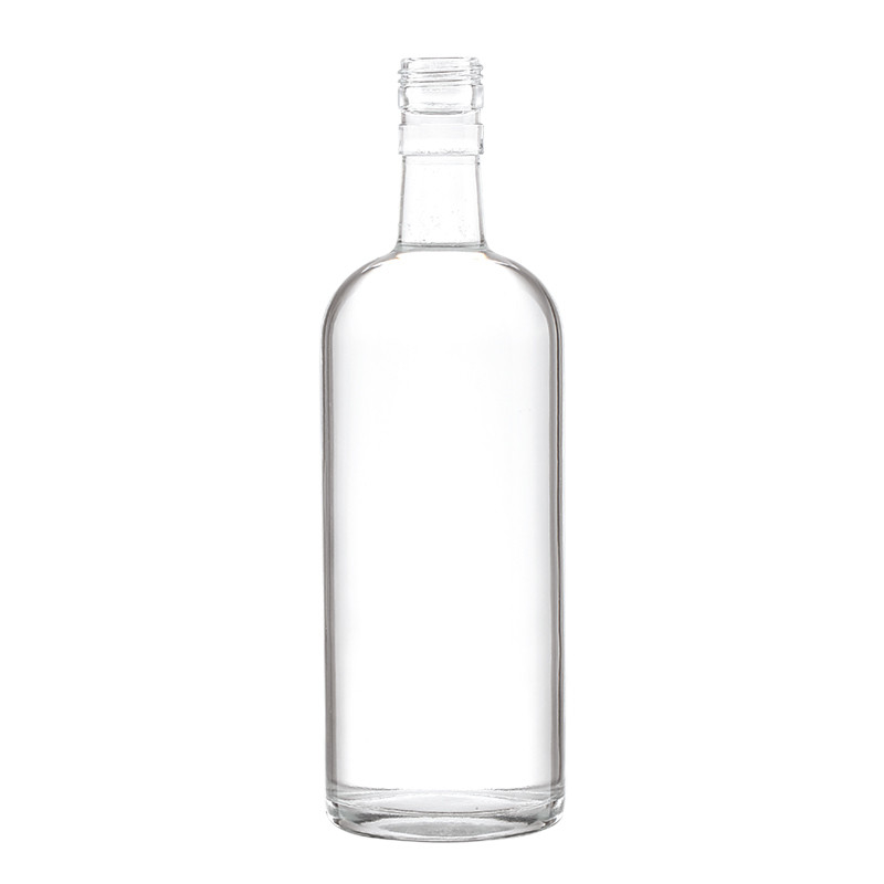 Super Flint 700ml 750ml Bottiglie di vetro di gin vodka per whisky personalizzato liquori di brandy vuoti