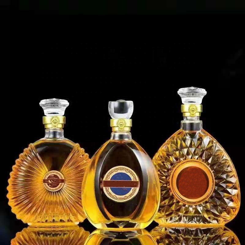 500 ml di champagne gelato Tequila 750 ml di whisky vuoto quadrato whisky vodka liquore 70 cl bottiglia di vetro