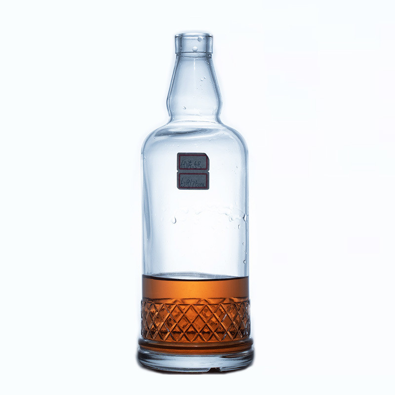 375ml 500ml 700ml 750ml 1000ml Latte di liquore di vetro Whisky Vodka Spirits Bottiglia con tappo Guala