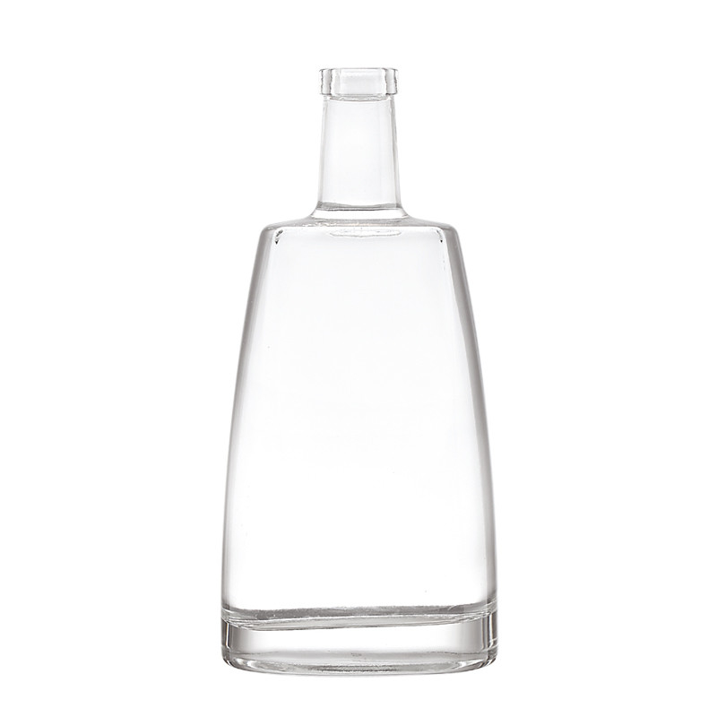 Super Flint Glass 250ml 375ml Wine Spirit Alcohol Liquor Bottle con tappo a vite