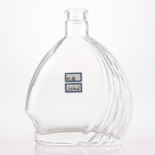 100-1000ml Capacità bottiglia di vetro a forma di barca personalizzata per liquori OEM/ODM supportato