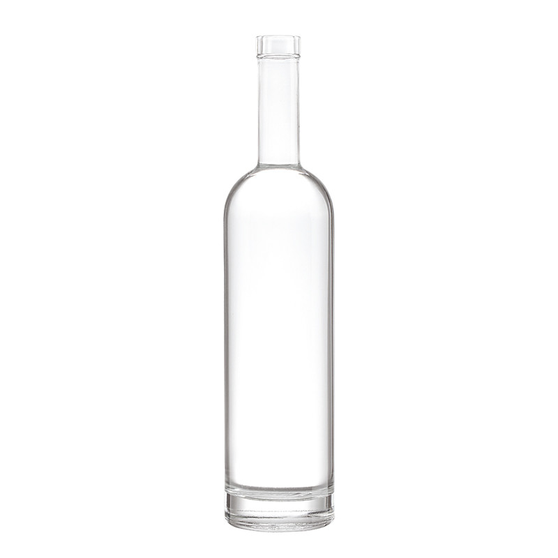 Bottiglia di vetro da 1 litro personalizzata per vodka