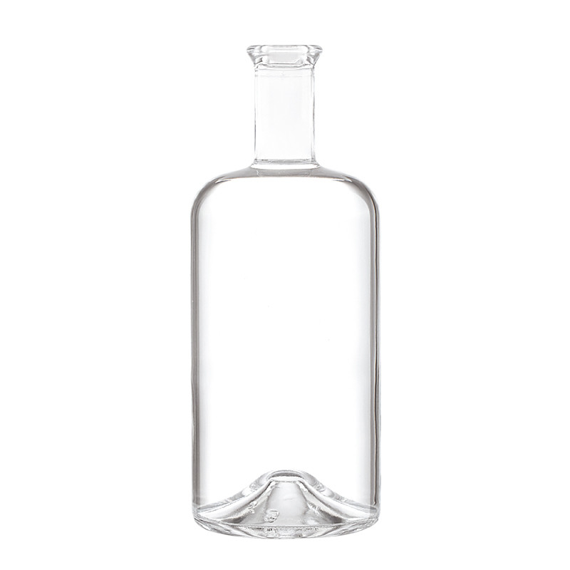 Bottiglia di cristallo bianco 750 ml Super Flint Glass per whisky Tequila Champagne Rum Vodka