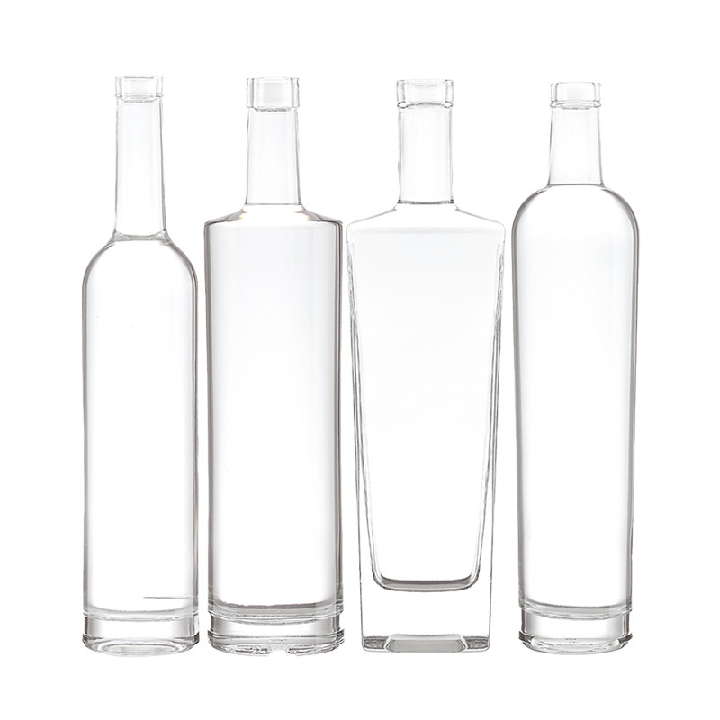Manipolazione della superficie Decal 500 ml Bottiglia di vetro per vodka Brandy Whiskey Vodka Gin 750 ml