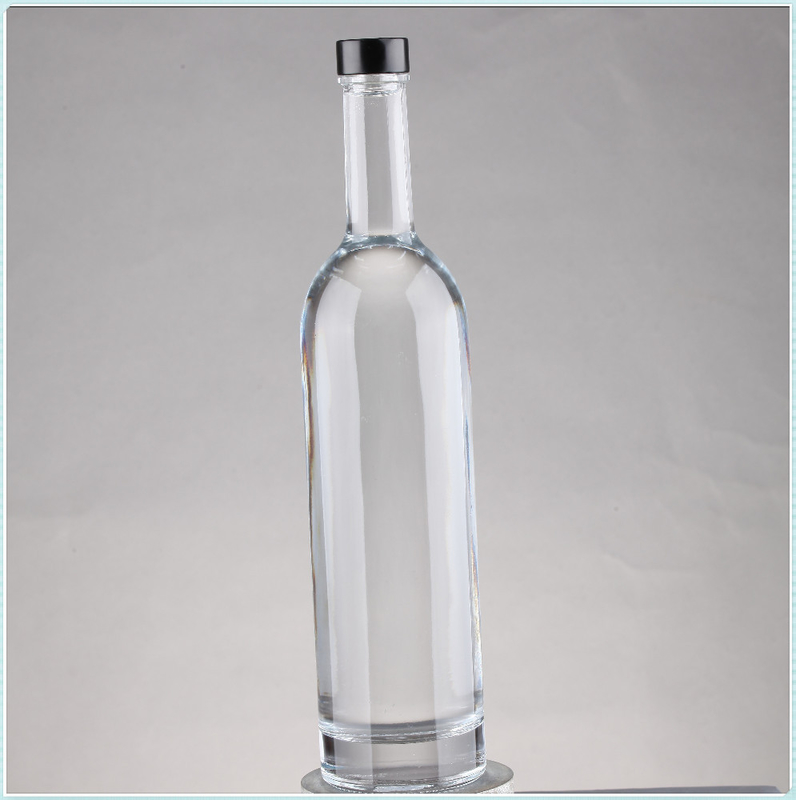 Bottiglie di liquore in vetro a caldo e vuoto trasparente con sughero 75cl Capacità 750ml