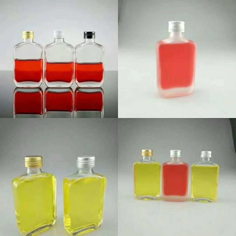 Flascia di gocciolante in vetro a spruzzo da 50 ml e 100 ml su misura per profumi ricaricabili OEM accettato