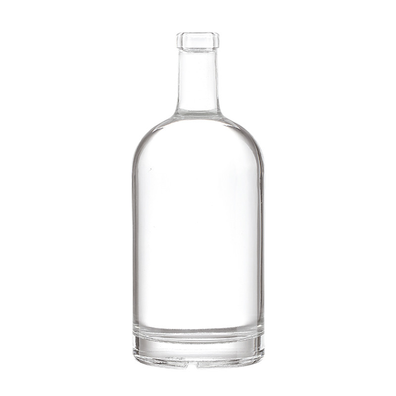 Materiale di vetro Super Flint 200 ml 500 ml 750 ml 1000 ml Bottiglie di vetro vuote con tappo di sughero