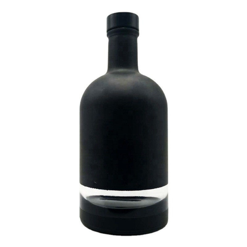 Alcolici di etichetta privata 200ml 300ml 500ml 750ml 1000ml bottiglie di vetro per il mercato di Shandong