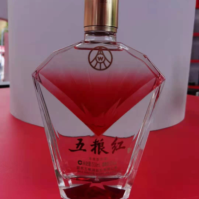 Indicatore privato Bottiglia cilindrica vuota alta 550ml 750ml 780ml 1L Decal per alcol