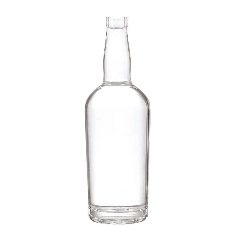 Decal Logo personalizzato 350ml 500ml 700ml 750ml 1000ml bottiglia di vetro per rum vodka whisky gin